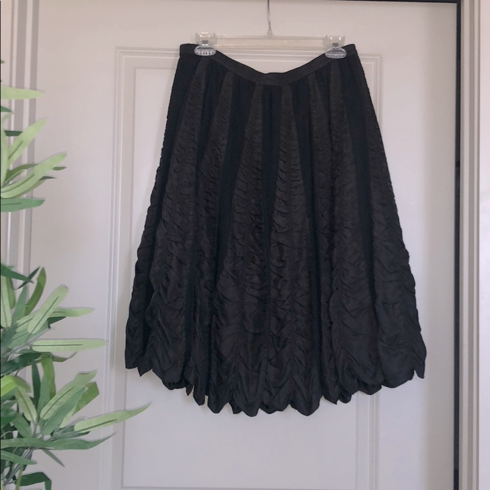 Black A-Line Skirt